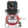 Sewer Camera, 328 ft/100m, Self-Leveling Drain Camera with 10.1" Touchscreen, 512Hz Transmitter & Distance Counter, IP67 Snake P
