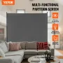 Room Divider, Single Panel Room Divider, 6FT Privacy Screen Indoor, Partition Divider for Room Separation, Freestanding Room Div