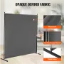 Room Divider, Single Panel Room Divider, 6FT Privacy Screen Indoor, Partition Divider for Room Separation, Freestanding Room Div