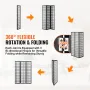 Room Divider, 3 Panel Japanese Room Divider, Wood Folding Privacy Screen Indoor, Japanese Partition Dividers Portable Decoration