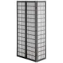 Room divider japansk vægdelere 3 panelskærm til rumskilt
