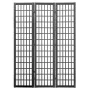 Room divider japansk vægdelere 3 panelskærm til rumskilt