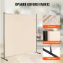 Room Divider, Single Panel Room Divider, 6FT Privacy Screen Indoor, Partition Divider for Room Separation, Freestanding Room Div