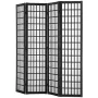Room Divider, 4 Panel Japanese Room Divider, Wood Folding Privacy Screen Indoor, Japanese Partition Dividers Portable Decoration