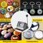 Grafisk punch Die Cutter 1-3/4 "/44mm Round Punch Die Cutter