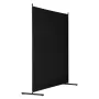 6ft Room Divider Single Panel Fabric Room Screen til Office