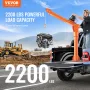 Electric Pickup Truck Crane Hoist Crane 2200 lbs 360â ° Swivel