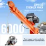 Electric Pickup Truck Crane Hoist Crane 2200 lbs 360â ° Swivel