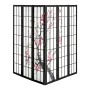 Room divider japansk rumskærm divider 6 panel til rumskilt