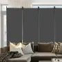 Room Divider, 6 Panels Room Divider, Folding Privacy Screen and Portable Partition Divider for Room Separation, Freestanding Roo