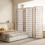 Room divider japansk vægdelere 6 panel skærm til rumskillelse