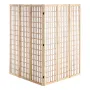 Room Divider, 6 Panel Japanese Room Divider, Wood Folding Privacy Screen Indoor, Japanese Partition Dividers Portable Decoration