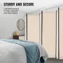 Room Divider, 6 Panels Room Divider, Folding Privacy Screen and Portable Partition Divider for Room Separation, Freestanding Roo