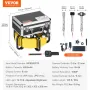 Sewer Camera with 512Hz Locator,165 ft/50 m, Self-Leveling Drain Inspection Camera with 9" 1080P HD Screen, 36X Zoom, Snake Plum