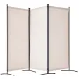 Room Divider, 3 Panels Room Divider, Folding Privacy Screen and Portable Partition Divider for Room Separation, Freestanding Roo