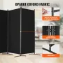 Room Divider, 4 Panels Room Divider, Folding Privacy Screen and Portable Partition Divider for Room Separation, Freestanding Roo