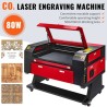 80W lasergraver 500x700mm lasergraveringskæremaskine CO2 Lasergraver USB -interface til DIY -gravering