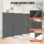 Room Divider, 4 Panels Room Divider, Folding Privacy Screen and Portable Partition Divider for Room Separation, Freestanding Roo