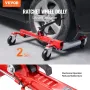 Wheel Dolly, Max Capacity 1500 Lbs Car Dolly, Car Jack Dolly Lifter with 360° Rotatable Wheels, Heavy Duty Vehicle Positioning R