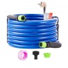 25ft Heated Water Hose for RV -45â„‰ Antifreeze Heated Drinking Water Hose