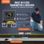 Kloakkamera 98 ft selvniveauer kanalkamera med 512Hz locator