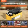 Lufthydraulisk pumpe 10000 psi, 1,6L olietank, 340 L/min