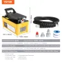 Lufthydraulisk pumpe 10000 psi, 1,6L olietank, 340 L/min