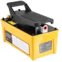 689 bar(10,000PSI) Air Hydraulic Pump, 1.6 L(0.42 Gal) Reservoir, NPT 9.5mm(3/8 In) Oil Outlet, NPT 6.4mm(1/4 In) Inlet, Aluminu