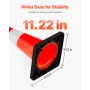 Sikkerhedskegler Trafikkegler 18 "Orange Reflekterende kraver