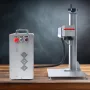Fiber Laser Marking Machine, 30W Compatible with LightBurn, Fiber Laser Engraving Marking Machine with 5.9" x 5.9" Working Area,