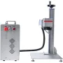Fiber Laser Marking Machine, 30W Compatible with LightBurn, Fiber Laser Engraving Marking Machine with 5.9" x 5.9" Working Area,