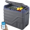 Portable Car Refrigerator Freezer Compressor 45 L Single Zone for Car Home