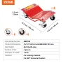 Wheel Dolly Heavy-Duty Bil Dæk Stake Vehicle Moving Dolly 8000