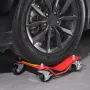 Wheel Dolly, 8000 lbs Capacity Heavy-Duty Steel Car Mover, Wheel Dolly Car Tire Stake Set with Brakes, Vehicle Moving Cart Movin