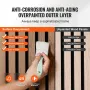 Wood Slat Acoustic Panels, 23.6 x 47.2 inch, MDF Accent Wooden Wall Panels for Modern Interior Wall, Faux Wood Wall Board Panels