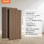 Trælameller akustiske paneler 23,6 x 47,2 tommer til moderne
