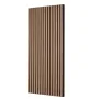 Wood Slat Acoustic Panels, 23.6 x 47.2 inch, MDF Accent Wooden Wall Panels for Modern Interior Wall, Faux Wood Wall Board Panels