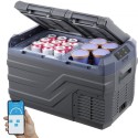Portable Car Refrigerator Freezer Compressor 25 L Dual Zone for Home Car