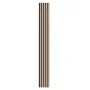 Wood Slat Acoustic Panels, 7.9 x 94.5 inch, MDF Accent Wooden Wall Panels for Modern Interior Wall Decor, Faux Wood Wall Board P