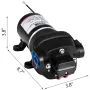 Membran Vandtrykspumpe FL-30 Vandtrykpumpe 12V Membran