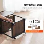 Heat Press -tabel med opladningsstation 4 Tier Movable Heat