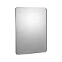 Wall Mounted Makeup Mirror, 0.15" Thick, 36" x 48" Mirror with Aluminium Alloy Frame & Explosion-Proof Film, Scratch-Resistant M