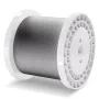 Wire Rope Kit, 1/8" 1000 ft 316 Stainless Steel Cable with Cutter and Gloves, 1600 lbs Breaking Strength, 7x7 Strands Constructi