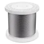 T316 Rustfrit stålkabel 1/8 "7x7 Steel Wire Rope 1000 ft Kabel