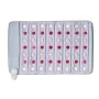 Far Infrared Heating Pad, Amethyst Heating Pad with Jade & Tourmaline Stones, 660nm Photon Light & Negative Ions, 103-159℉ Hot G