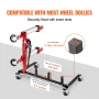 Bil Dolly Rack Hydraulic Trolley Jack Stand Organizer 4-Dolly