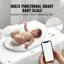 Baby skala Smart Bluetooth Infant Digital Scale med målebånd 88