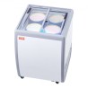 158 L Kommerciel is Display Case Gelato Dipping Freezer Cabinet