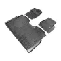 Automotive Floor Mats, Fits for 2015-2024 Ford F-150 (Includes 2022-2024 Lightning) SuperCrew with Carpet & Without Fold Flat St