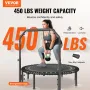51 "Foldbar mini -fitness -trampolin Voksne udøvelse af